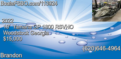 Yamaha GP 1800 RSVHO
